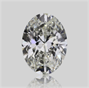 Diamante Natural 0.80 quilates, Ovalado , Color J, claridad IF y certificado GIA
