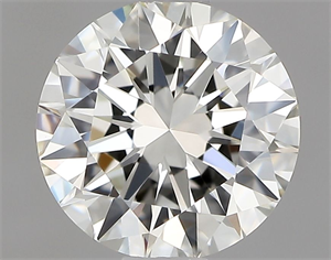 Picture of Natural Diamond 0.80 Carats, Round with Excellent Cut, J Color, IF Clarity and Certified by GIA