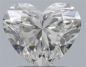 Picture of Natural Diamond 1.51 Carats, Heart with  Cut, G Color, VVS1 Clarity and Certified by GIA