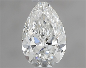 Picture of Natural Diamond 0.40 Carats, Pear with  Cut, G Color, VVS1 Clarity and Certified by GIA
