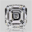 Natural Diamond 1.03 Carats, Asscher with  Cut, E Color, VVS1 Clarity and Certified by GIA