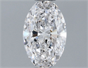 Diamante Natural 0.60 quilates, Ovalado , Color F, claridad VS2 y certificado GIA