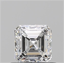 Diamante Natural 0.70 quilates, Asscher , Color E, claridad VS2 y certificado GIA