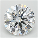 Lab Grown Diamond 4.28 Carats, Round with Ideal Cut, D Color, IF Clarity and Certified by IGI