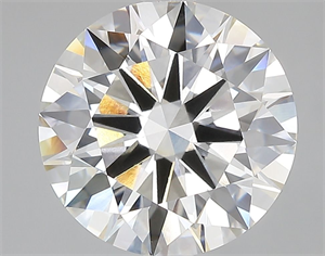 Picture of Lab Grown Diamond 5.05 Carats, Round with Ideal Cut, E Color, VVS1 Clarity and Certified by IGI