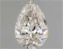 Natural Diamond 0.30 Carats, Pear with  Cut, J Color, VVS1 Clarity and Certified by GIA