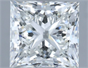 Natural Diamond 2.01 Carats, Princess with  Cut, H Color, VS1 Clarity and Certified by IGI
