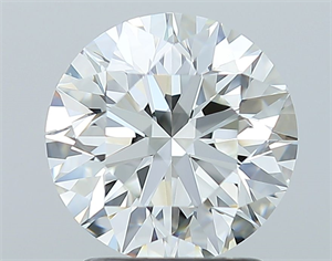 Foto Diamante Natural 2.01 quilates, Redondo , Color H, claridad VS1 y certificado GIA de