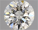 Diamante Natural 0.50 quilates, Redondo , Color K, claridad VVS2 y certificado GIA