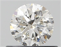 Diamante Natural 0.50 quilates, Redondo , Color I, claridad VVS2 y certificado GIA
