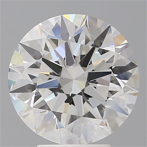 Picture of Lab Grown Diamond 4.55 Carats, Round with Ideal Cut, E Color, VVS2 Clarity and Certified by IGI