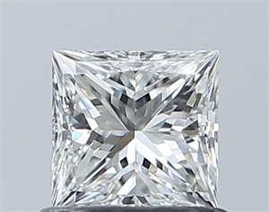 Foto Diamante Natural 0.70 quilates, Princesa , Color G, claridad VVS2 y certificado GIA de