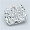 Natural Diamond 3.01 Carats, Cushion with  Cut, F Color, VS2 Clarity and Certified by GIA