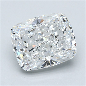 Picture of Natural Diamond 3.01 Carats, Cushion with  Cut, F Color, VS2 Clarity and Certified by GIA