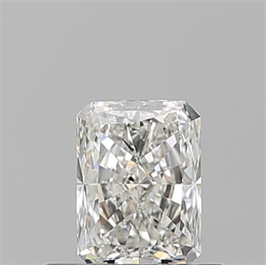 Picture of Natural Diamond 0.50 Carats, Radiant with  Cut, J Color, SI1 Clarity and Certified by GIA