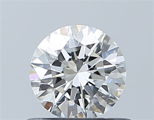 Foto Diamante Natural 0.50 quilates, Redondo , Color H, claridad VS2 y certificado GIA de
