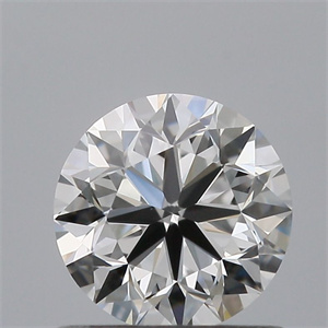 Picture of Natural Diamond 0.70 Carats, Round with Very Good Cut, E Color, VVS1 Clarity and Certified by GIA