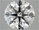 Del inventario de diamantes de laboratorio, 4.05 quilates, Redondo , Color E, claridad VVS2 y certificado IGI
