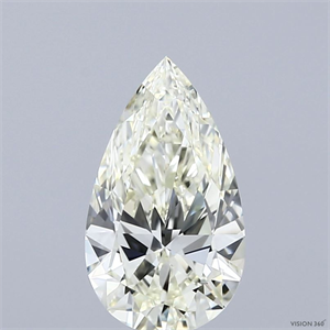 Foto Diamante Natural 1.40 quilates, De pera , Color K, claridad VVS1 y certificado IGI de