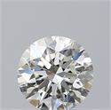 Natural Diamond 0.45 Carats, Round with Excellent Cut, J Color, VVS1 Clarity and Certified by GIA