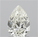Natural Diamond 1.01 Carats, Pear with  Cut, I Color, VVS1 Clarity and Certified by IGI