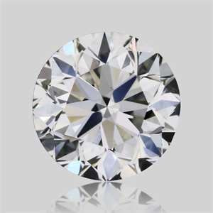 Picture of Natural Diamond 0.70 Carats, Round with Very Good Cut, H Color, VS2 Clarity and Certified by GIA