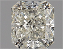 Natural Diamond 0.70 Carats, Radiant with  Cut, L Color, VS1 Clarity and Certified by GIA