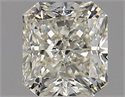 Natural Diamond 0.70 Carats, Radiant with  Cut, L Color, VS1 Clarity and Certified by GIA