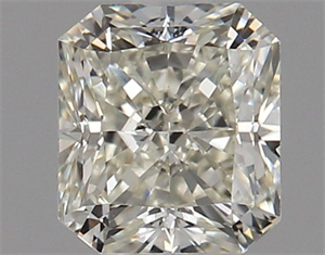 Picture of Natural Diamond 0.70 Carats, Radiant with  Cut, L Color, VS1 Clarity and Certified by GIA