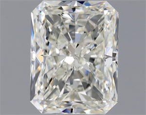 Picture of Natural Diamond 1.01 Carats, Radiant with  Cut, I Color, VVS2 Clarity and Certified by GIA