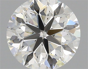 Picture of Natural Diamond 1.00 Carats, Round with Very Good Cut, H Color, VS2 Clarity and Certified by GIA