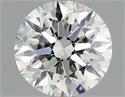 Del inventario de diamantes de laboratorio, 1.57 quilates, Redondo , Color F, claridad VS1 y certificado IGI