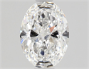 Natural Diamond 0.61 Carats, Oval with  Cut, D Color, VS1 Clarity and Certified by GIA