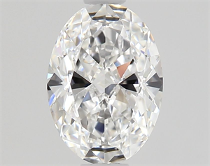 Picture of Natural Diamond 0.61 Carats, Oval with  Cut, D Color, VS1 Clarity and Certified by GIA