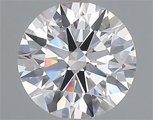 Picture of Lab Grown Diamond 1.10 Carats, Round with Ideal Cut, D Color, VS1 Clarity and Certified by IGI