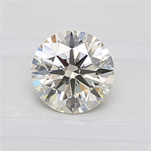 Picture of Natural Diamond 0.58 Carats, Round with Excellent Cut, L Color, VS2 Clarity and Certified by GIA