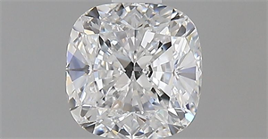 Foto Diamante Natural 0.73 quilates, Del cojín , Color E, claridad VVS2 y certificado GIA de