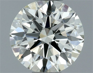 Foto Diamante Natural 0.50 quilates, Redondo , Color L, claridad VVS2 y certificado GIA de