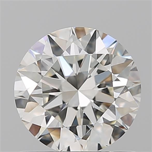 Picture of Natural Diamond 0.96 Carats, Round with Excellent Cut, K Color, VVS1 Clarity and Certified by GIA