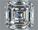 Natural Diamond 1.18 Carats, Asscher with  Cut, D Color, VS2 Clarity and Certified by GIA