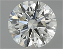 Natural Diamond 0.73 Carats, Round with Excellent Cut, I Color, VVS1 Clarity and Certified by GIA