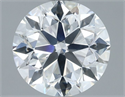 Natural Diamond 1.00 Carats, Round with Very Good Cut, F Color, SI1 Clarity and Certified by IGI