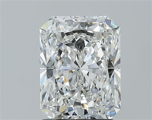 Foto Diamante Natural 2.00 quilates, Radiante , Color F, claridad SI1 y certificado GIA de