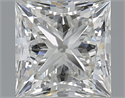 Diamante Natural 2.01 quilates, Princesa , Color J, claridad SI2 y certificado GIA