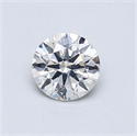 Diamante Natural 0.60 quilates, Redondo , Color G, claridad I1 y certificado GIA