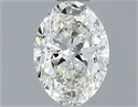 Diamante Natural 0.70 quilates, Ovalado , Color K, claridad VS2 y certificado GIA