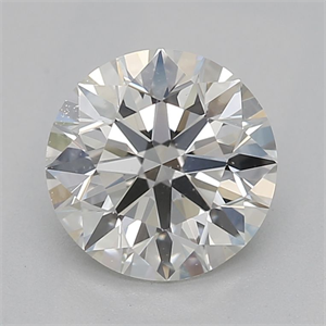 Picture of Natural Diamond 0.90 Carats, Round with Excellent Cut, J Color, SI2 Clarity and Certified by GIA