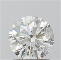 Natural Diamond 1.00 Carats, Round with Excellent Cut, H Color, VVS1 Clarity and Certified by IGI