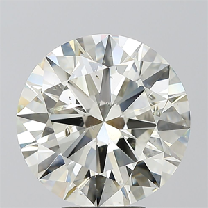 Picture of Natural Diamond 5.53 Carats, Round with Excellent Cut, J Color, SI2 Clarity and Certified by IGI