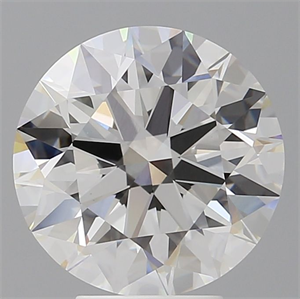 Picture of Lab Grown Diamond 5.00 Carats, Round with Ideal Cut, F Color, VVS2 Clarity and Certified by IGI